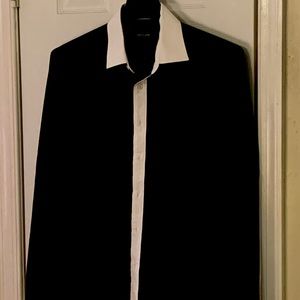Pierre Cardin mens shirt worn once. Black and white